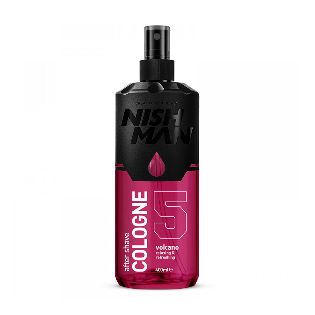 Одеколон після гоління Nishman No.5 Volcano Cologne, 400 мл